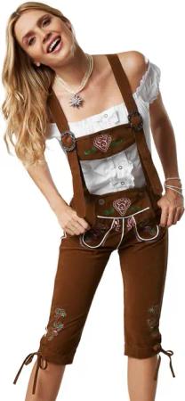 dressforfun Trachtenlederhose Lederhose Walchensee