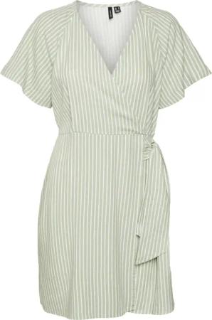 Vero Moda Jerseykleid MYMILO (1-tlg) Wickel-Design