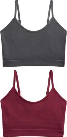 self Set: Bralette-BH Längere, nahtfreie und