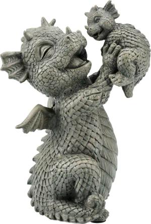 Figuren Shop GmbH Gartenfigur Gartenfigur Drache