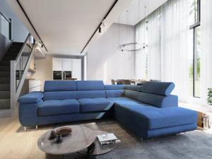 Masseno Ecksofa APIRO mit Schlaffunktion L-Form,