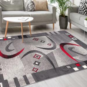 Mazovia Designteppich Modern Teppich Kurzflor Wohnzimmerteppich