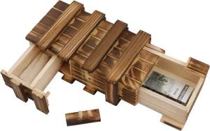 CLTYQ Geschenkbox Holz Geschenkbox – Magische