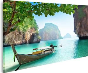 islandburner Leinwandbild Bild auf Leinwand Boot