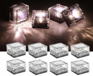 WILGOON LED Solarleuchte LED Solar Bodenleuchten