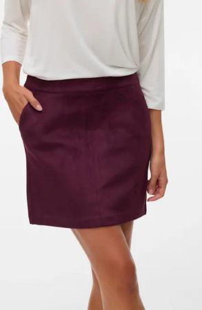 Vero Moda Lederimitatrock "VMDONNADINA FAUXSUEDE SHORT SKIRT"