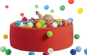 sunnypillow Bällebad-Bälle für Baby Kinder mit
