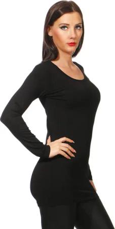 Mellice Langarmshirt Damen Longshirt Langarm Shirt
