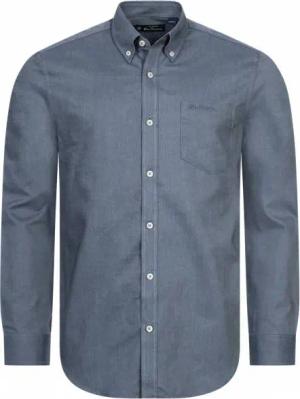 BEN SHERMAN Oxford Herren Langarm Hemd 0077857-DARKBLUE