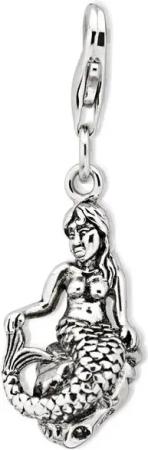 Unique Charm-Einhänger Unique Silber Charm Meerjungfrau Karabiner für Basisarmbänder CH0485