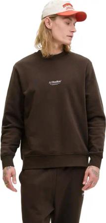 Jack & Jones Herren Sweatshirt JJESOHO SWEAT CREW NECK - Relaxed Fit