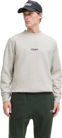 Jack & Jones Herren Sweatshirt JJESOHO SWEAT CREW NECK - Relaxed Fit