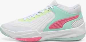 Kinder Basketballschuhe - PUMA Court Pro weiß/grün