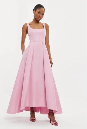 Pinko Abendkleid Champagne 102778 Y3LE Rosa Regular Fit