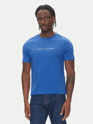 Tommy Hilfiger T-Shirt UM0UM03525 Blau Regular Fit