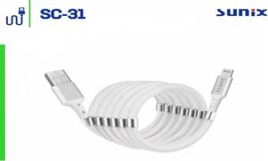 Sunix Selbstorganisierende magnetischer Lightning USB Kabel