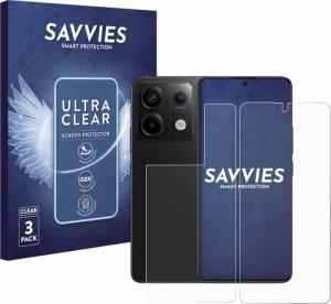 Savvies Displayschutzfolie Schutzfolie für Xiaomi Redmi