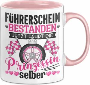 Trendation Tasse Führerschein Bestanden Geschenk Tasse