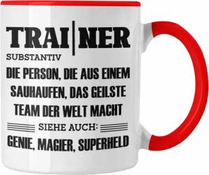 Trendation Tasse Trainer Tasse Geschenk Bester