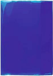 HERMA Heftumschlag PLUS transparent/blau DIN A4