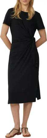 s.Oliver Jerseykleid Sommerkleid mit Knoten-Detail