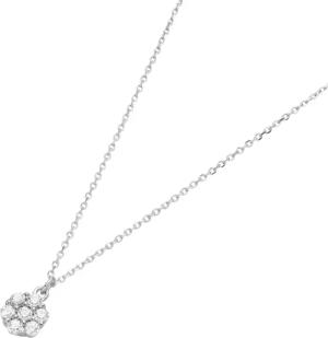 Luigi Merano Goldkette Mittelteil Blüte mit