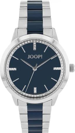 JOOP! Quarzuhr 2035050, Armbanduhr, Damenuhr, Edelstahlarmband,