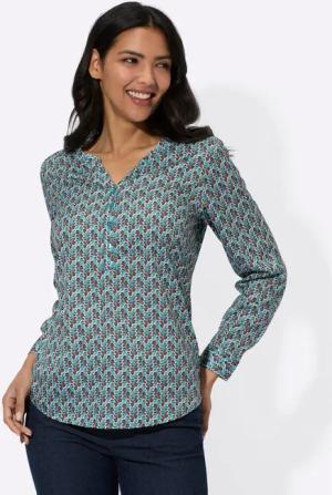 Sieh an! Klassische Bluse Schlupfbluse