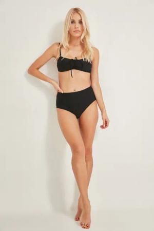 C&CITY Bügel-Bikini-Top Hohe Taille Damen Bikinihose