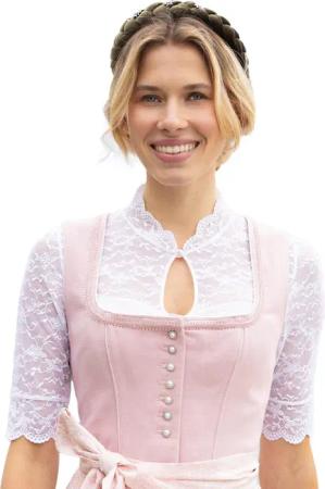 Nina Von C. Dirndlbluse Dirndlbluse halbarm