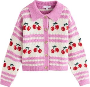 Next Strickjacke Strickjacke mit Grafik und
