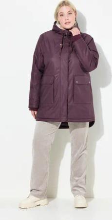 Ulla Popken Parka HYPRAR Funktions-Steppjacke wasserdicht