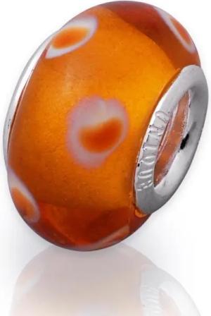 Unique Bead Unique Bead aus Glas mit 925 Silber Fassung BG0230