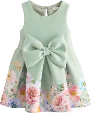 Next Partykleid Ärmelloses Partykleid mit Blumendruck