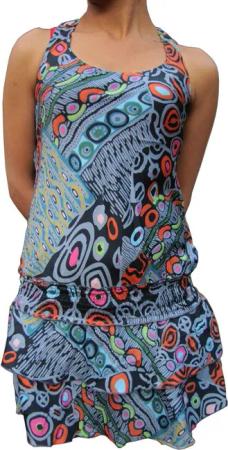 PANASIAM Tunikakleid Sommerkleid in verschiedenen Designs