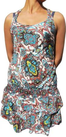 PANASIAM Tunikakleid Sommerkleid in verschiedenen Designs