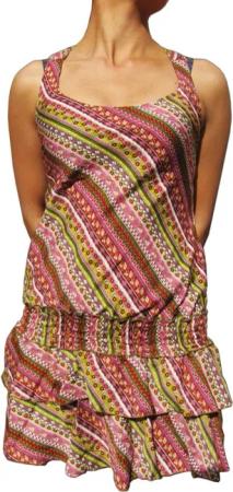 PANASIAM Tunikakleid Sommerkleid in verschiedenen Designs