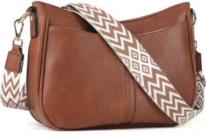 Defe Umhängetasche Handtasche Damen mittelgroß umhängetasche