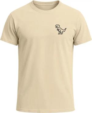 Neverless Print-Shirt Herren T-Shirt mit Dino