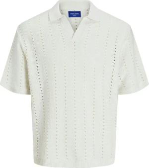 Jack & Jones Poloshirt Fein Strickdesign