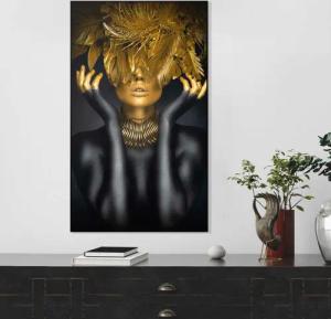 Reinders! Wandbild Golden Feathers