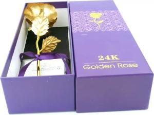 euroharry Decken-Rosette Goldene Gold Rose 24K