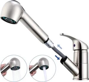 HOMELODY Spültischarmatur Hochdruck Wasserhahn Küche 180°