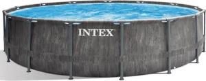 Intex Framepool Set "Prism Greywood" inkl.