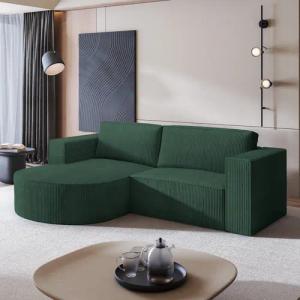 Masseno Ecksofa SORELA mit Schlaffunktion L-Form,