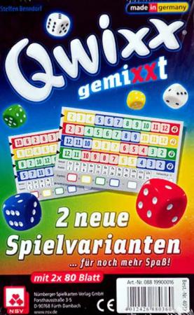 Cartamundi Spiel Qwixx, gemixxt - Zusatzblöcke