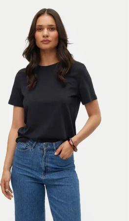 Vero Moda T-Shirt Paulina 10316991 Schwarz Regular Fit