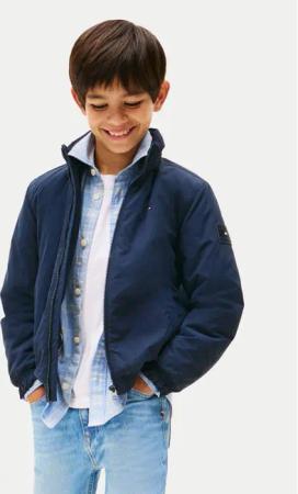 Tommy Hilfiger Übergangsjacke KB0KB09852 Dunkelblau Regular Fit