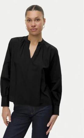 Vero Moda Bluse Fanni 10336937 Schwarz Loose Fit