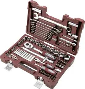 Kraftwerk Steckschlüssel-Satz, 1/4"+1/2", 93-tlg.